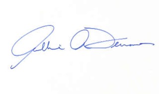 Geraldine Ferraro autograph
