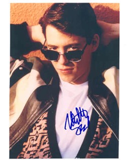 Matthew Broderick autograph