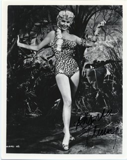 Rhonda Fleming autograph