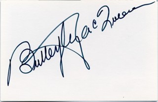 Butterfly McQueen autograph