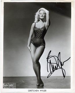 Gretchen Wyler autograph