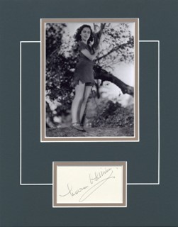 Maureen O'Sullivan autograph