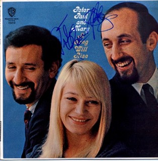 Peter, Paul and Mary autograph