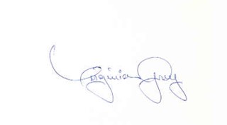 Virginia Grey autograph