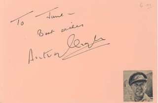 Anthony Quayle autograph