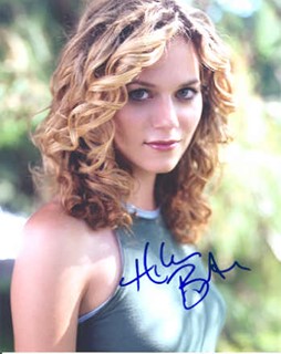 Hilarie Burton autograph