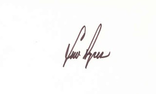 Lew Ayres autograph