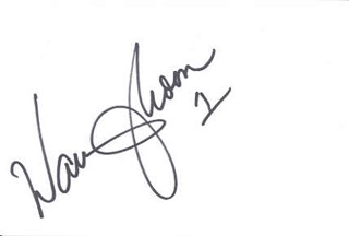 Warren Moon autograph