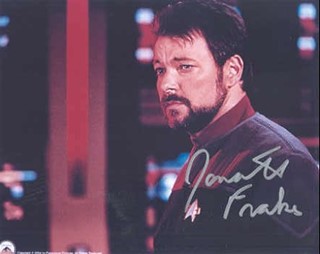 Jonathan Frakes autograph
