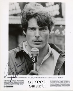 Christopher Reeve autograph