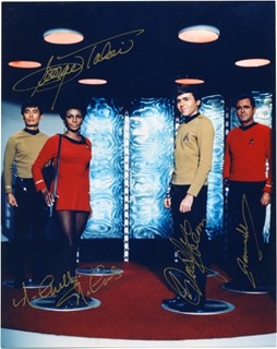Star Trek autograph