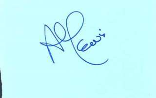 Al Lewis autograph