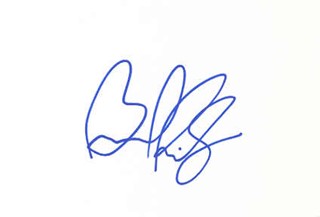Brad Paisley autograph