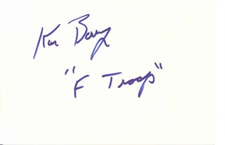Ken Berry autograph