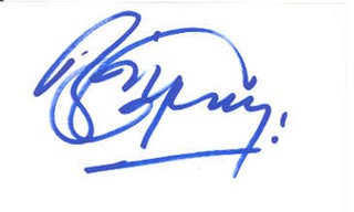 Billy Connolly autograph