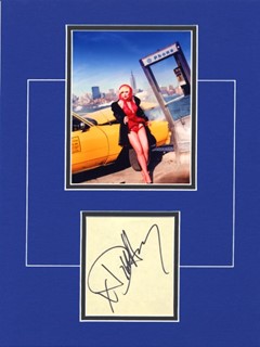 Debbie Harry autograph