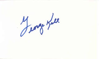 George Kell autograph