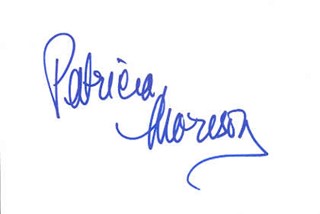 Patricia Morison autograph