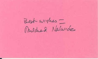 Mildred Natwick autograph