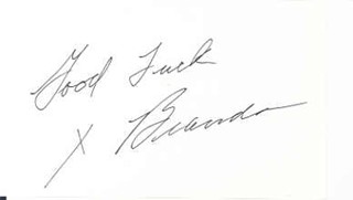 X Brands autograph