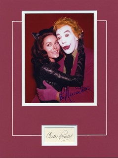 Catwoman & The Joker autograph