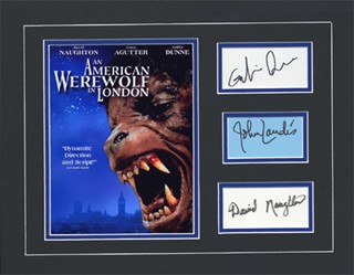 An American Werewolf In London autograph