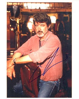 George Lucas autograph