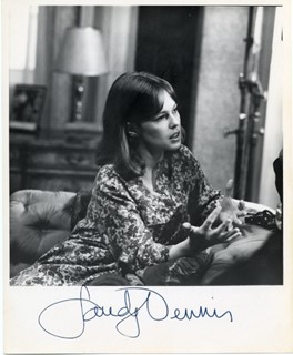 Sandy Dennis autograph