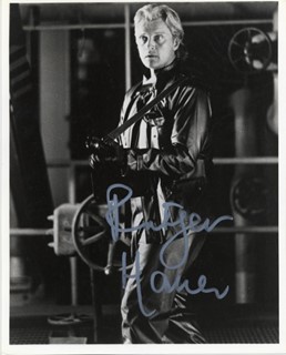 Rutger Hauer autograph
