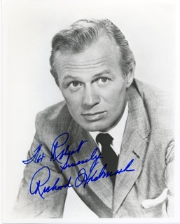 Richard Widmark autograph