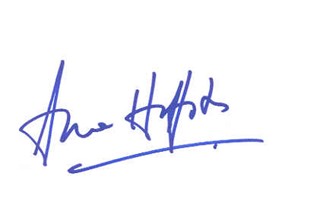 Arianna Huffington autograph