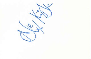 Alex Kingston autograph