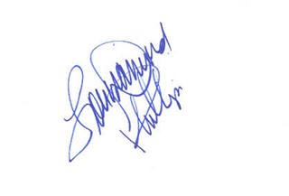 Lou Diamond Phillips autograph