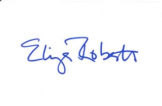 Eliza Roberts autograph
