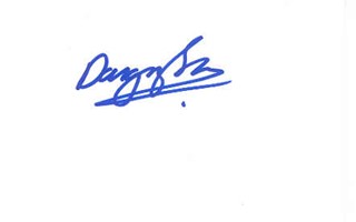 Dougray Scott autograph
