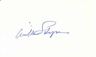 William Styron autograph