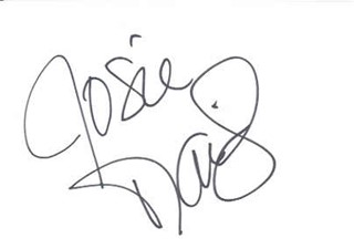 Josie Davis autograph
