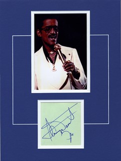Sammy Davis Jr. autograph
