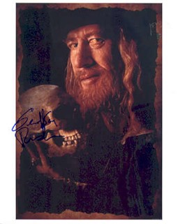Geoffrey Rush autograph