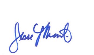 Jesse Martin autograph