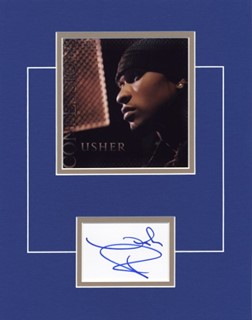 Usher autograph