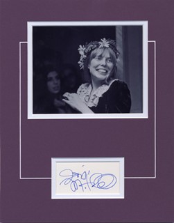 Joni Mitchell autograph