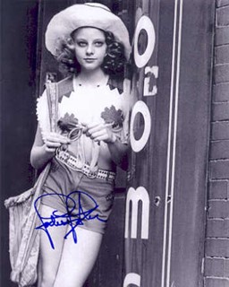 Jodie Foster autograph