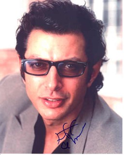 Jeff Goldblum autograph
