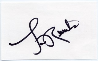 Lou Rawls autograph