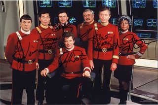 Star Trek: The Final Frontier Cast autograph