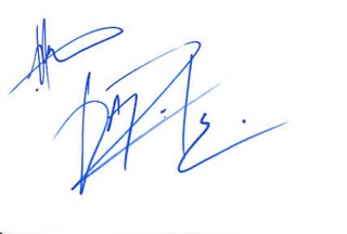Ja Rule autograph