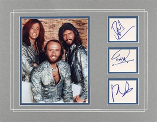 The Bee Gees autograph