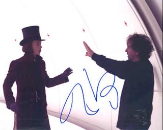 Tim Burton autograph