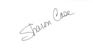 Sharon Case autograph